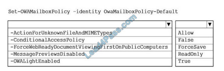 new MS-203 Dumps exam q3-1