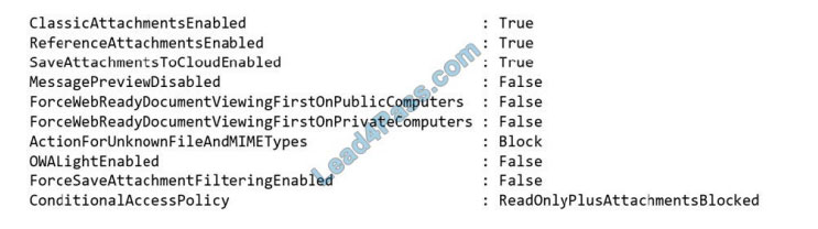 new MS-203 Dumps exam q3