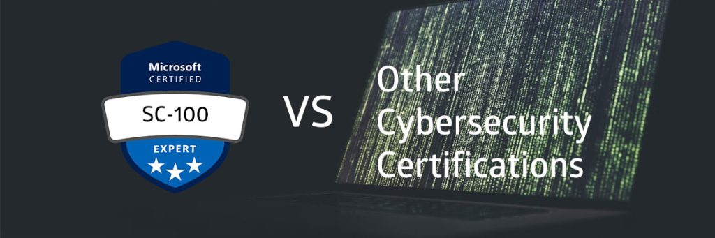 SC-100 Certification vs. Other Cybersecurity Certifications
